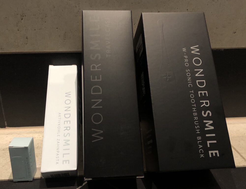 Zahnheld elektrische Zahnbürste - Verpackung Wondersmile Schallzahnbürste - Unboxing