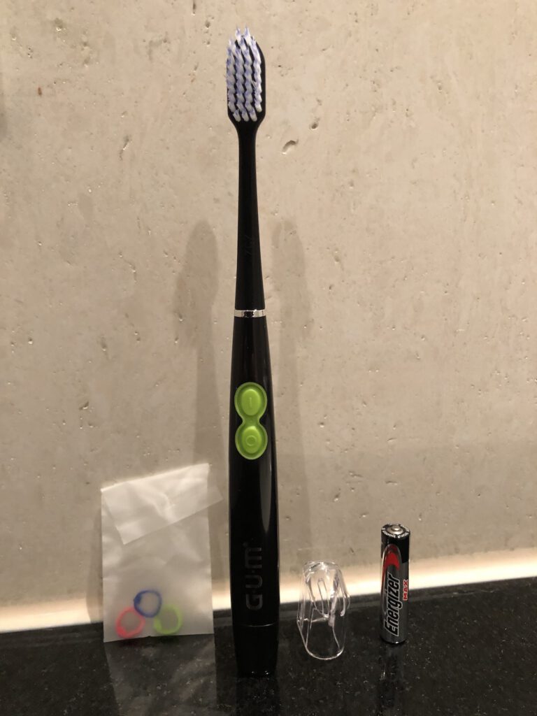 Zahnheld elektrische Zahnbürste - Verpackung Gum Sonic Daily Schallzahnbürste - Set