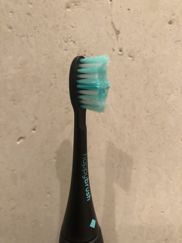 Happybrush Schallzahnbürste - Aufsteckbürste schräg