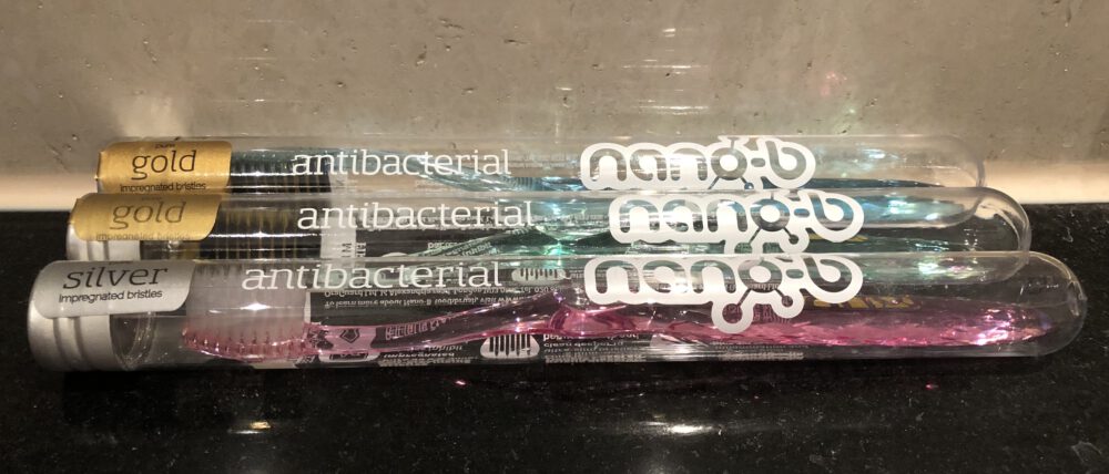Nano-B Zahnbürste, eine Auswahl