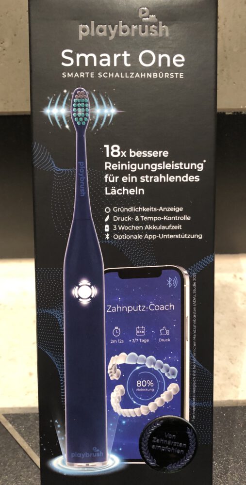 Playbrush Smart One Schallzahnbürste - Box vorn