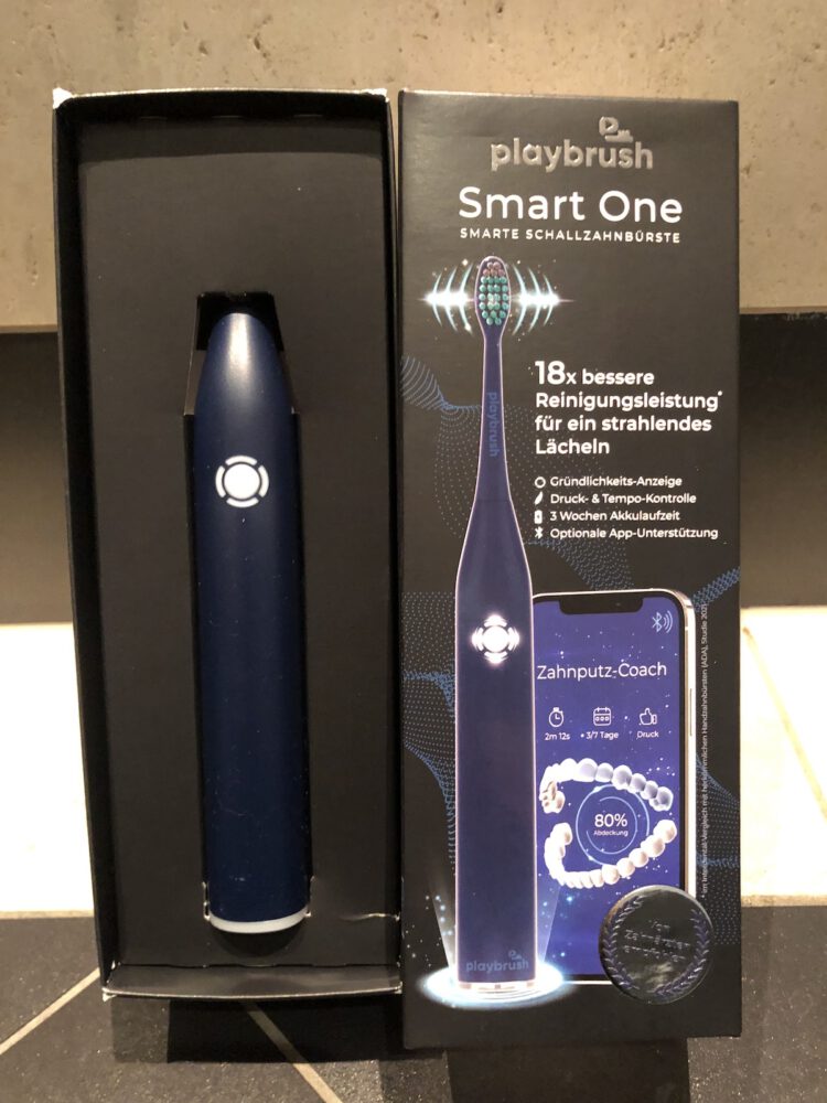 Playbrush Smart One X Schallzahnbürste - Box offen