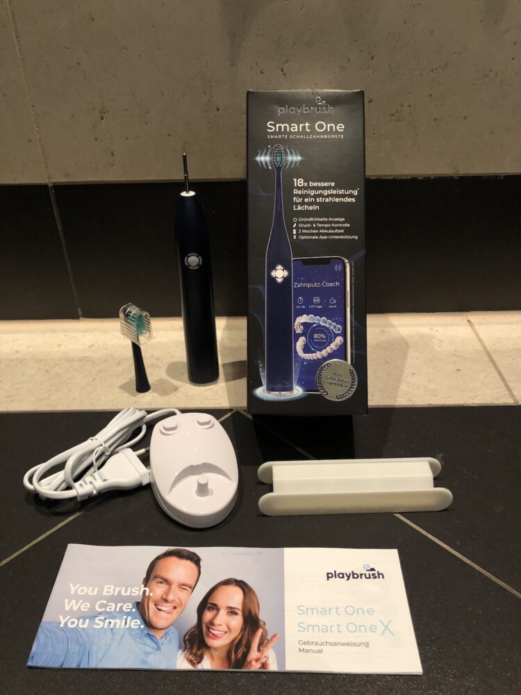 Playbrush Smart One X Schallzahnbürste - Paket