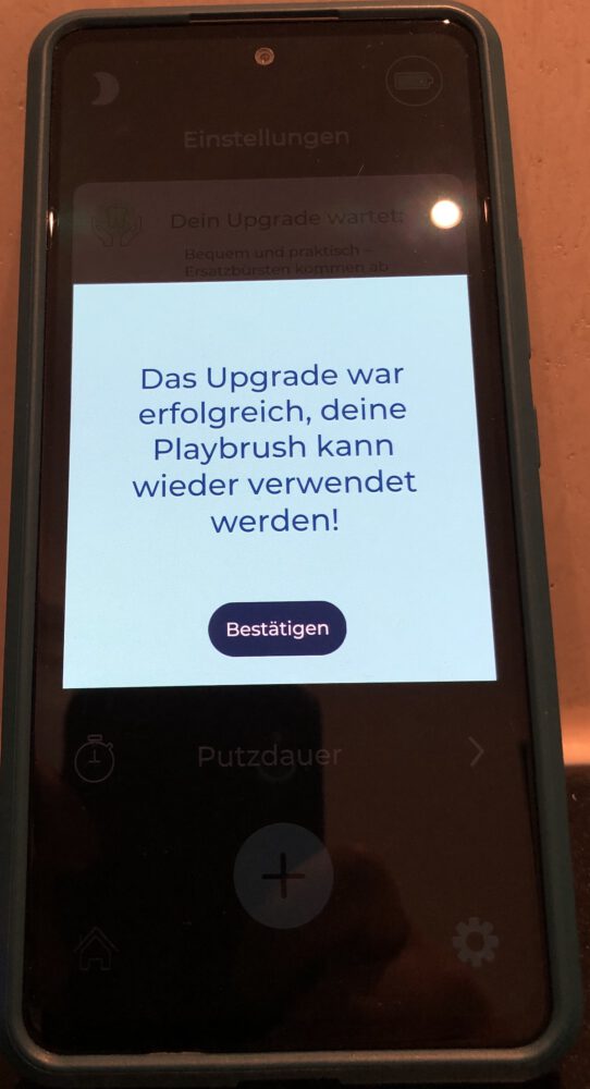 Playbrush Smart One X Schallzahnbürste - App Einrichtung Bild 1