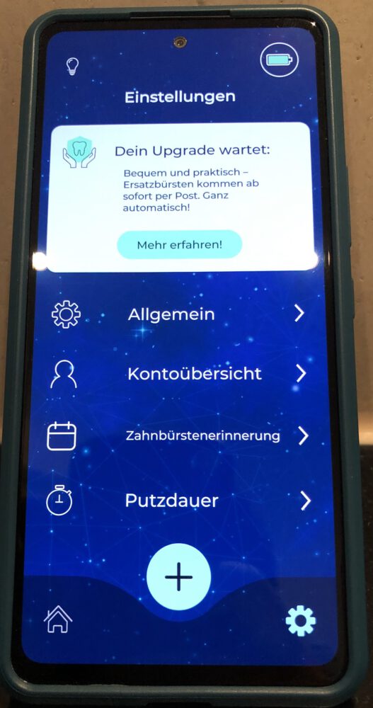 Playbrush Smart One Schallzahnbürste - App Anleitung Bild 1