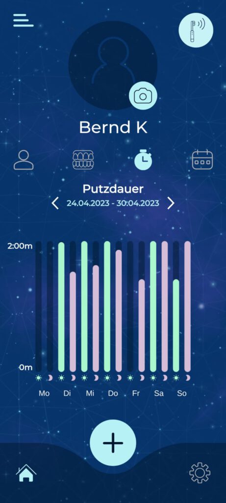 Playbrush Smart One X Schallzahnbürste - App Auswertung Bild 3