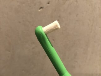 SWAK Zahnbürste - Bürstenkopf seitlich