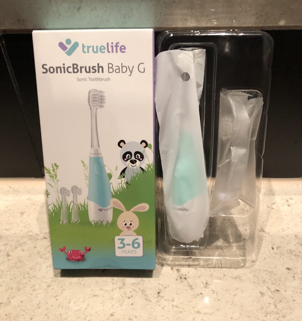 Zahnheld elektrische Zahnbürste - Verpackung TrueLife SonciBrush Baby G - Verpackung